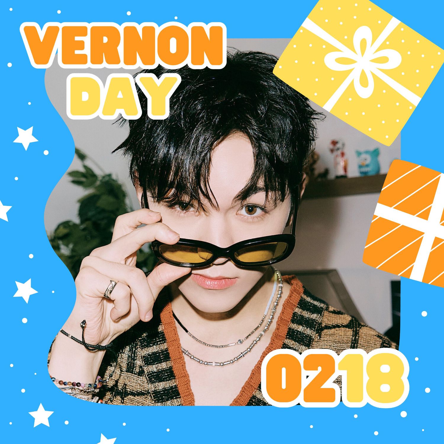 SEVENTEEN バーノンの 2024年2月18日 に公開された広告写真をご確認